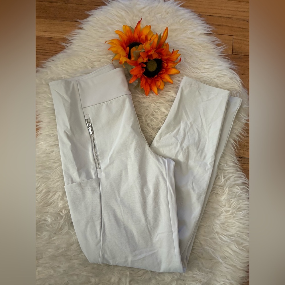 Athleta Cream Activewear Pants